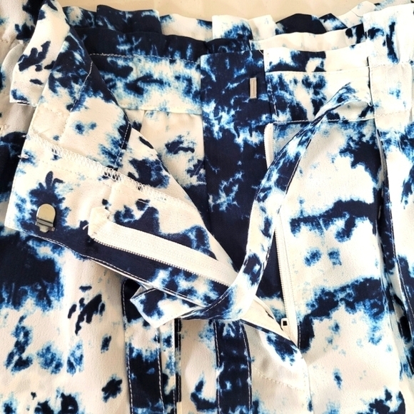 Sanctuary High Tide Tie-Dyed Paperbag Shorts - Size S - Picture 6 of 8